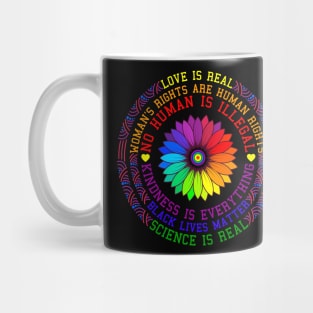 Science Is Real - Black Lives Matter Gift Mug